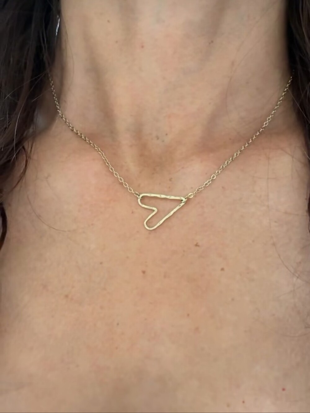 James Michelle ITTY BITTY HEART necklace